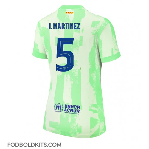 Barcelona Inigo Martinez #5 Tredjetrøje Dame 2024-25 Kortærmet